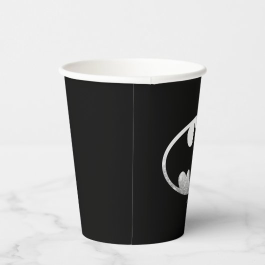Batman Symbol | Kornachtige Logo Papieren Bekers (Rechts)