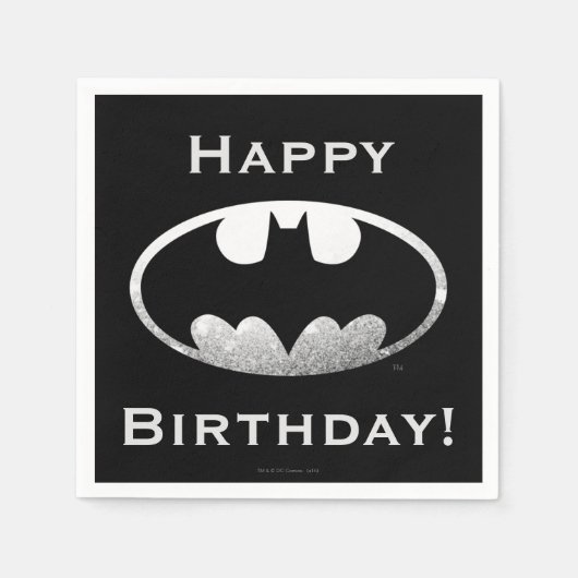 Batman Symbol | Kornachtige Logo Servetten (Voorkant)