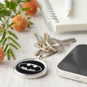 Batman Symbol | Kornachtige Logo Sleutelhanger (Zijkant)