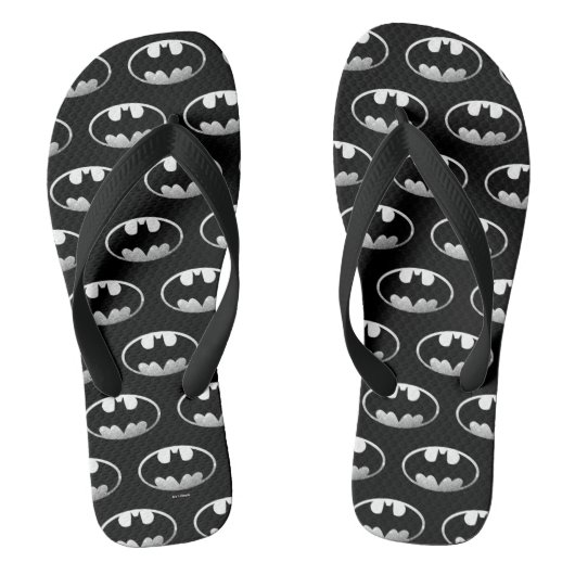 Batman Symbol | Kornachtige Logo Teenslippers (Voetbed)