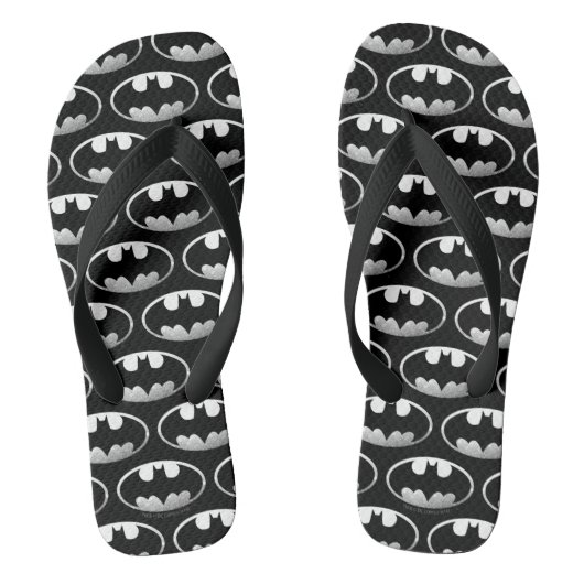 Batman Symbol | Kornachtige Logo Teenslippers (Voetbed)