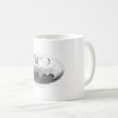 Batman Symbol | Logo voor inkttekening Koffiemok (Voorkant rechts)