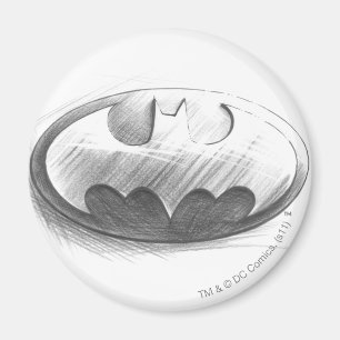 Batman Symbol   Logo voor inkttekening Magneet