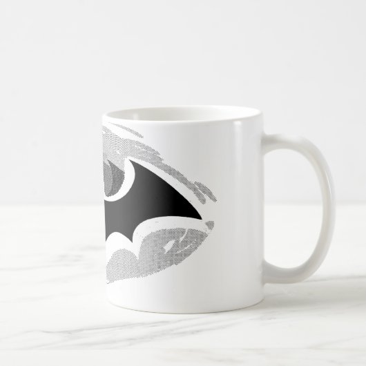 Batman Symbol | Opgenomen Logo Koffiemok (Rechts)