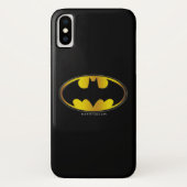 Batman Symbol | Ovale gradiënt Logo Case-Mate iPhone Case (Achterkant)