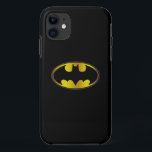 Batman Symbol | Ovale gradiënt Logo iPhone 11 Hoesje<br><div class="desc">Batman Hyperdrive</div>