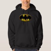 Batman Symbol | Ovale gradiënt Logo Hoodie (Voorkant)