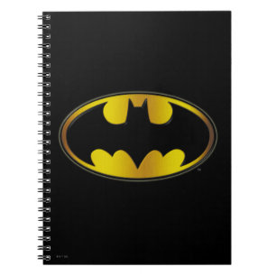 Batman Symbol Ovale gradiënt Logo Notitieboek
