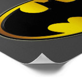 Batman Symbol | Ovale gradiënt Logo Poster (Hoek)