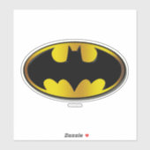 Batman Symbol | Ovale gradiënt Logo Sticker (Vel)