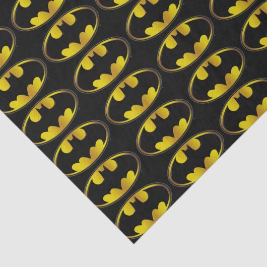 Batman Symbol | Ovale gradiënt Logo Tissuepapier (Detail)