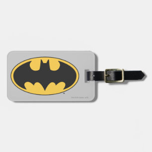 Batman Symbol Ovale Logo Bagagelabel