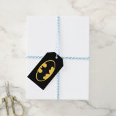 Batman Symbol | Ovale Logo Cadeaulabel (Met Touw)
