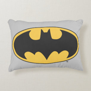 Batman Symbol   Ovale Logo Decoratief Kussen