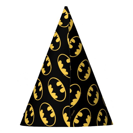 Batman Symbol | Ovale Logo Feesthoedjes (Achterkant)