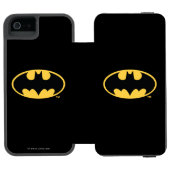 Batman Symbol | Ovale Logo Incipio iPhone Portemonnee Hoesje (Agenda Open)