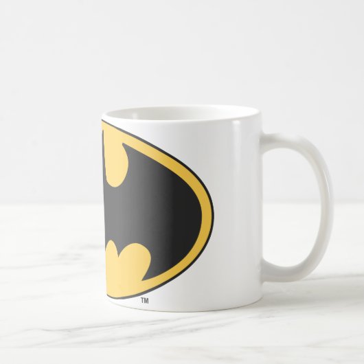 Batman Symbol | Ovale Logo Koffiemok (Rechts)