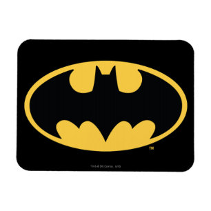 Batman Symbol Ovale Logo Magneet