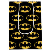 Batman Symbol | Ovale Logo Medium Cadeauzakje (Achterkant)