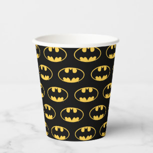 Batman Symbol   Ovale Logo Papieren Bekers