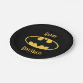 Batman Symbol | Ovale Logo Papieren Bordje (Gekanteld)