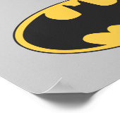Batman Symbol | Ovale Logo Poster (Hoek)