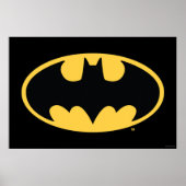 Batman Symbol | Ovale Logo Poster (Voorkant)
