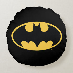 Batman Symbol   Ovale Logo Rond Kussen