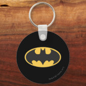 Batman Symbol | Ovale Logo Sleutelhanger (Voorkant)