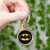 Batman Symbol | Ovale Logo Sleutelhanger (Hand)