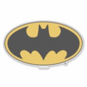 Batman Symbol | Ovale Logo Sticker (Voorkant)