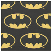 Batman Symbol | Ovale Logo Stof (Close Up)