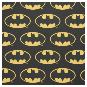 Batman Symbol   Ovale Logo Stof