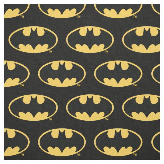 Batman Symbol | Ovale Logo Stof (Swatch)