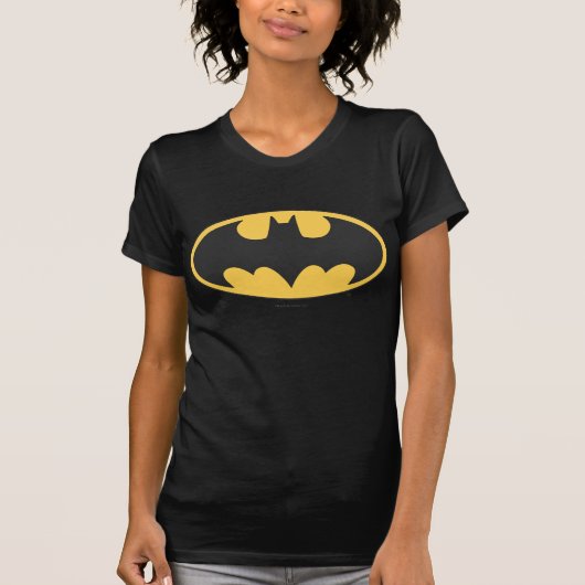 Batman Symbol | Ovale Logo T-shirt (Voorkant)