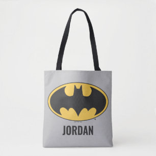 Batman Symbol   Ovale Logo Tote Bag