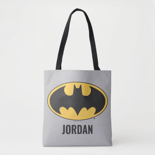Batman Symbol | Ovale Logo Tote Bag (Voorkant)