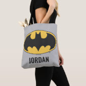 Batman Symbol | Ovale Logo Tote Bag (Dichtbij)