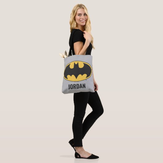 Batman Symbol | Ovale Logo Tote Bag (Op model)