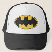 Batman Symbol | Ovale Logo Trucker Pet (Voorkant)