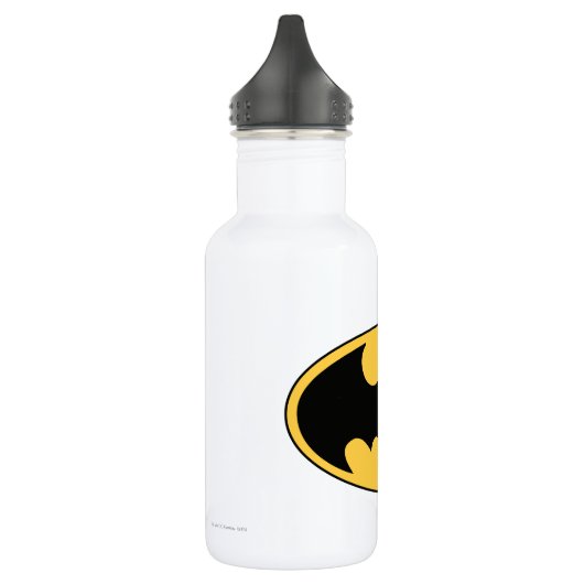 Batman Symbol | Ovale Logo Waterfles (Links)