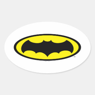 Batman Symbol Ovale Sticker