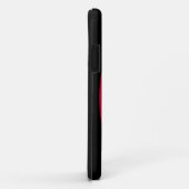 Batman Symbol | Rode zwarte Logo Case-Mate iPhone Case (Achterkant/rechts)