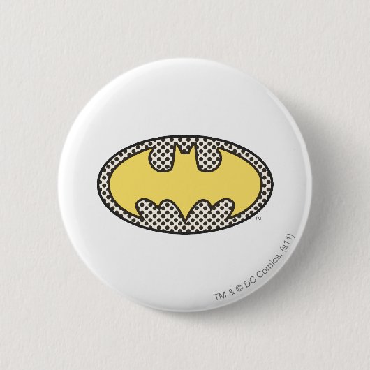 Batman Symbol | Showtime-Logo Ronde Button 5,7 Cm (Voorkant)