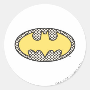 Batman Symbol Showtime-Logo Ronde Sticker