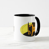 Batman Symbol | Silhouette Logo Mok (Voorkant rechts)