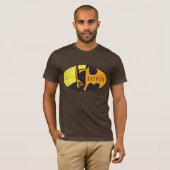 Batman Symbol | Silhouette Logo T-shirt (Voorkant volledig)