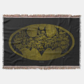 Batman Symbol | Skulls in Bat Logo Deken (Voorkant)
