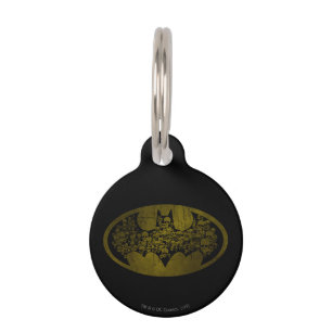 Batman Symbol Skulls in Bat Logo Huisdierpenning