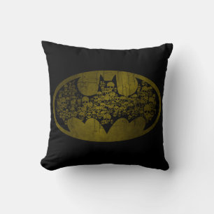 Batman Symbol   Skulls in Bat Logo Kussen